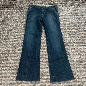 ❤️🔥GAP Dark Blue Ultra Low Rise Straight Leg Women's Jeans❤️🔥